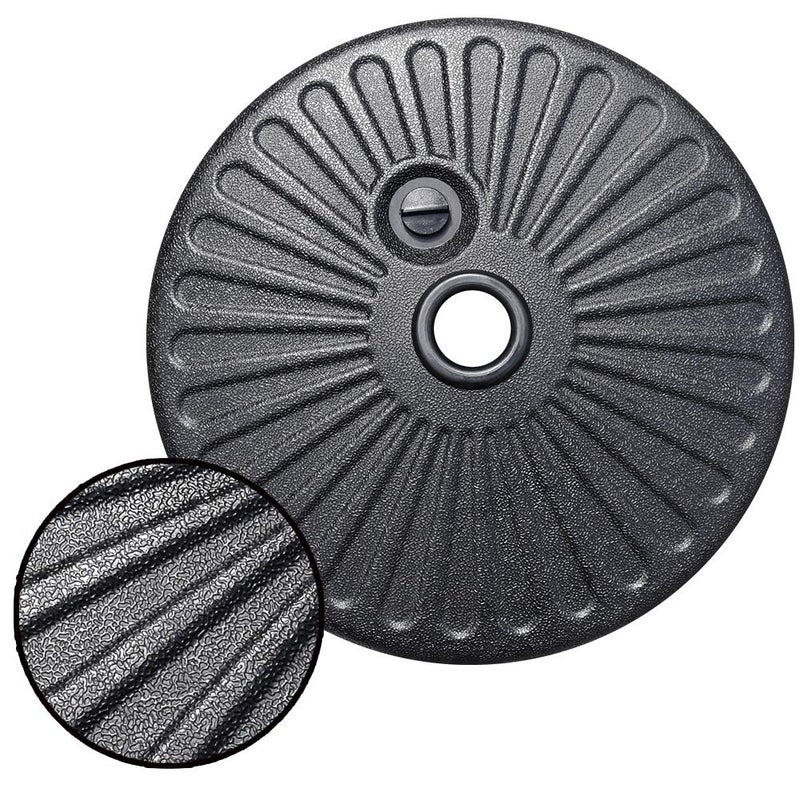 EliteShade Umbrella Base Water Filled Stand Market Patio Outdoor Heavy Duty Umbrella Holder(Black) - Image 2
